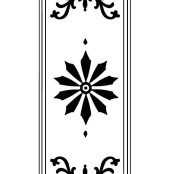 Intra απο ξύλο plywood Χρώμα wenge 3mm-4mm πάχος - Πακέτο Cricut Floral Frame Δίασταση 20x25 cm INTRAFABR-112295309 - Image 7