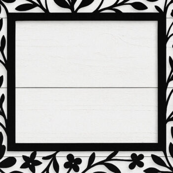 Intra απο ξύλο plywood  Χρώμα wenge 3mm-4mm πάχος - Πακέτο Cricut Floral ό Πλαίσιο Δίασταση 20x25 cm INTRAFABR-41158192 - Image 9