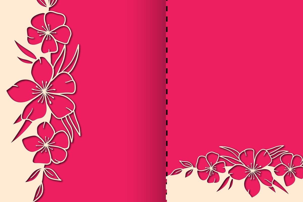 Intra απο ξύλο plywood  Χρώμα wenge 3mm-4mm πάχος - Πακέτο κάρτας γάμου Cricut Floral Δίασταση 20x20 cm INTRAFABR-113960844