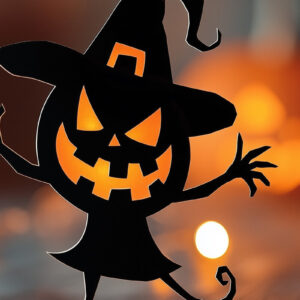 Intra απο ξύλο plywood Χρώμα wenge 3mm-4mm πάχος - Cricut Halloween Χορευτικός Χαρακτήρας Δίασταση 4x4 cm INTRAFABR-37054646