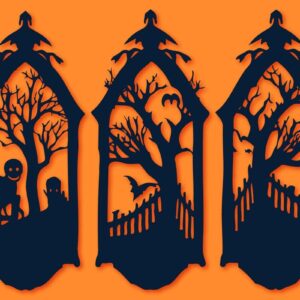 Intra απο ξύλο plywood  Χρώμα wenge 3mm-4mm πάχος - Πακέτο Cricut Halloween Decor Δίασταση 40x50 cm INTRAFABR-66213388
