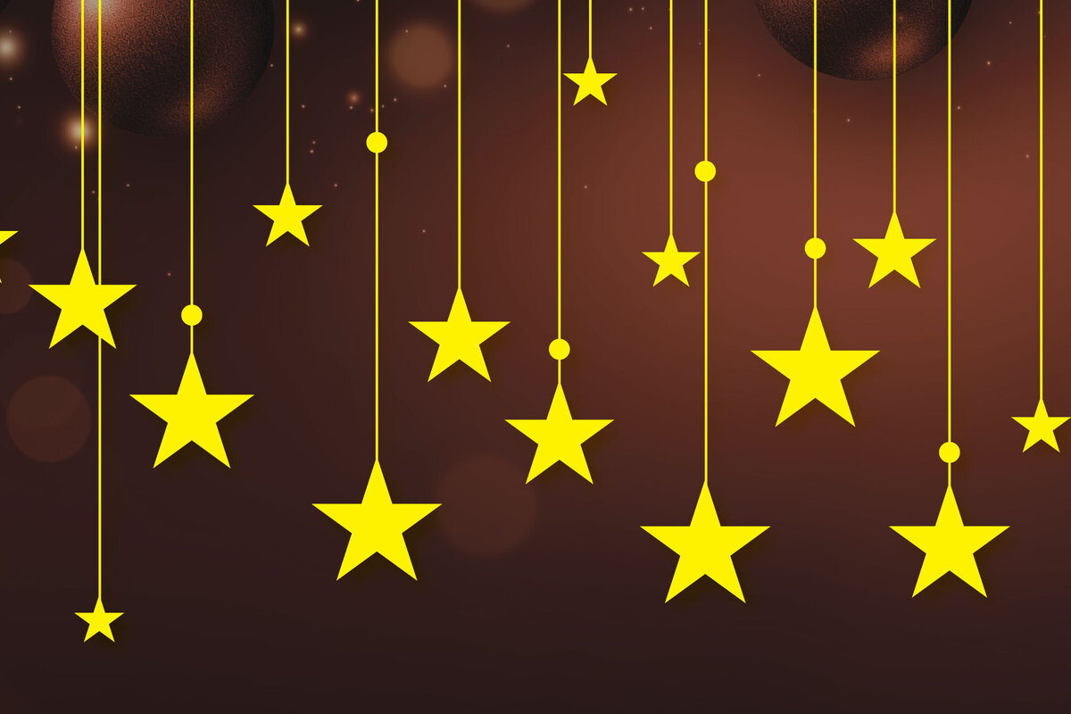 Intra απο ξύλο plywood  Χρώμα wenge 3mm-4mm πάχος - Πακέτο Cricut Hanging Holiday Star Δίασταση 6x6 cm INTRAFABR-114608879