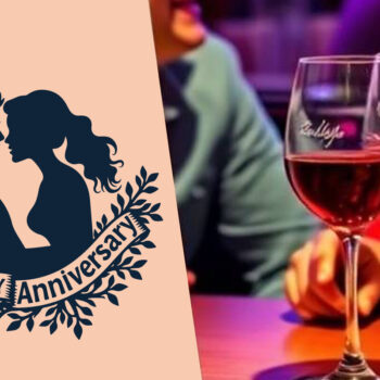 Intra απο ξύλο plywood  Χρώμα wenge 3mm-4mm πάχος - Cricut Happy Anniversary Card Δίασταση 20x20 cm INTRAFABR-87192190 - Image 1