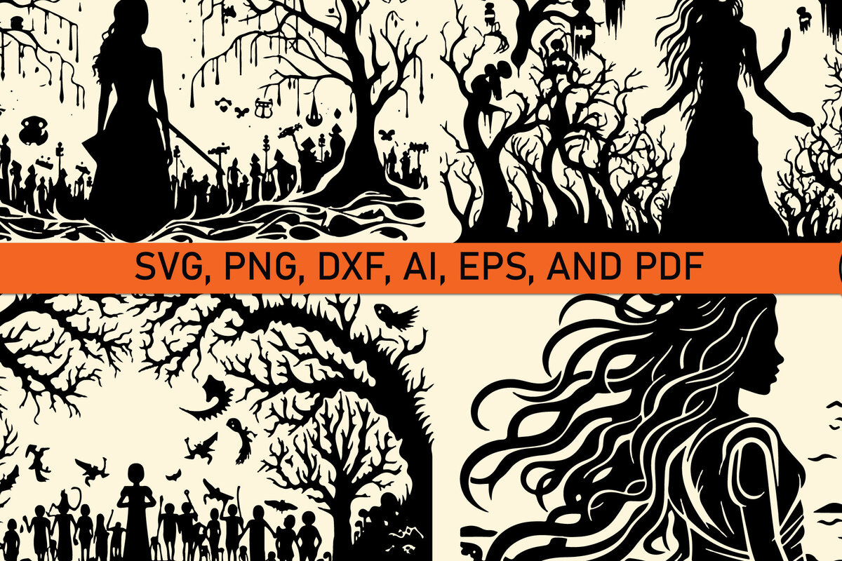 Intra απο ξύλο plywood  Χρώμα wenge 3mm-4mm πάχος - Πακέτο Cricut Horror Halloween Δίασταση 15x15 cm INTRAFABR-111742003