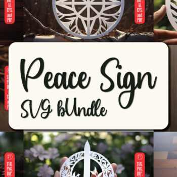 Intra απο ξύλο plywood Χρώμα wenge 3mm-4mm πάχος - Cricut Peace Bundle Δίασταση 30x20 cm INTRAFABR-118744319 - Image 1