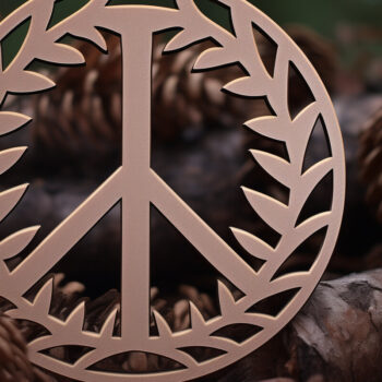 Intra απο ξύλο plywood Χρώμα wenge 3mm-4mm πάχος - Cricut Peace Bundle Δίασταση 30x20 cm INTRAFABR-118744319 - Image 6