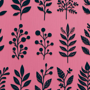 Intra απο ξύλο plywood 3mm-4mm πάχος -  Cricut Natural Shapes Plant  Cut File Δίασταση 40x50 cm INTRAFABR-115660417 - Image 1
