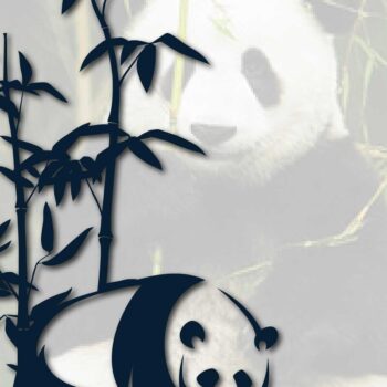 Intra απο ξύλο plywood  Χρώμα wenge 3mm-4mm πάχος - Cricut Panda με Bamboo Δίασταση 20x20 cm INTRAFABR-61606312 - Image 1