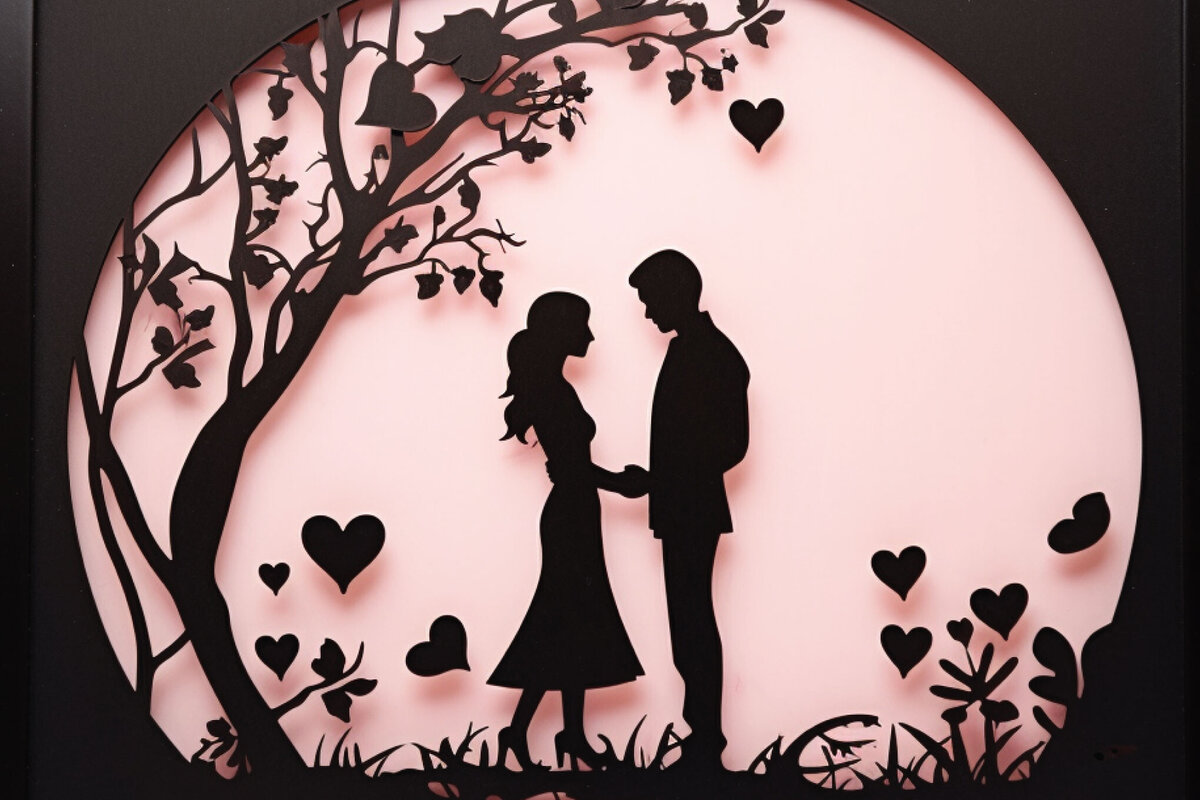 Intra απο ξύλο plywood  Χρώμα wenge 3mm-4mm πάχος - Πακέτο Cricut Valentine Decor Δίασταση 4x4 cm INTRAFABR-100486474