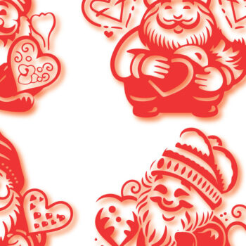 Intra απο ξύλο plywood  Χρώμα wenge 3mm-4mm πάχος - Πακέτο Cricut Valentine Gnome Δίασταση 4x4 cm INTRAFABR-32374672 - Image 1