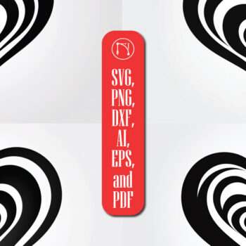 Intra απο ξύλο plywood  Χρώμα wenge 3mm-4mm πάχος - Πακέτο Cricut Valentine Heart Δίασταση 4x4 cm INTRAFABR-111210462 - Image 4