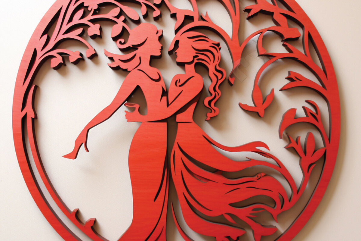 Intra απο ξύλο plywood  Χρώμα wenge 3mm-4mm πάχος - Σχέδια Cricut Valentine Δίασταση 4x4 cm INTRAFABR-100486529