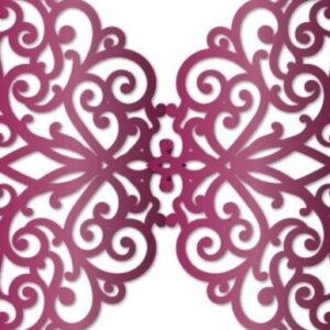 Intra απο ξύλο plywood  Χρώμα wenge 3mm-4mm πάχος - Πρότυπο πρόσκλησης γάμου Cricut Δίασταση 7x5 cm INTRAFABR-91468952