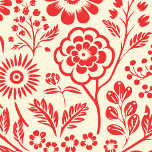 Intra απο ξύλο plywood  Χρώμα wenge 3mm-4mm πάχος - Πακέτο Cricut Wildflower Element Δίασταση 4x4 cm INTRAFABR-113396242