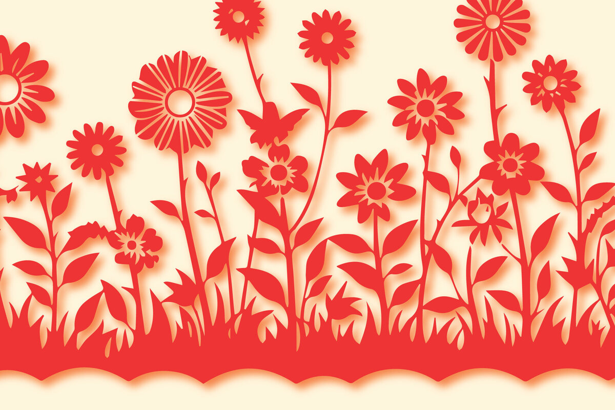 Intra απο ξύλο plywood  Χρώμα wenge 3mm-4mm πάχος - Πακέτο Cricut Wildflower Element Δίασταση 4x4 cm INTRAFABR-94977942