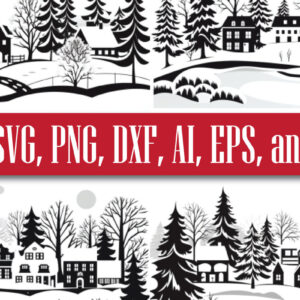 Intra απο ξύλο plywood  Χρώμα wenge 3mm-4mm πάχος - Πακέτο Cricut Winter Wonderland Δίασταση 4x4 cm INTRAFABR-68627184