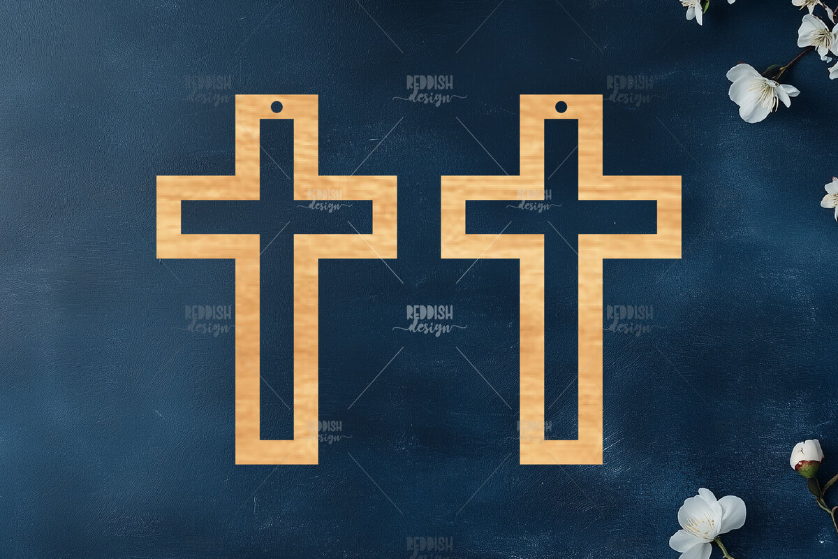 Intra απο ξύλο plywood  Χρώμα wenge 3mm-4mm πάχος - Σταυρωτά σκουλαρίκια Δίασταση 3x3 cm INTRAFABR-122621195