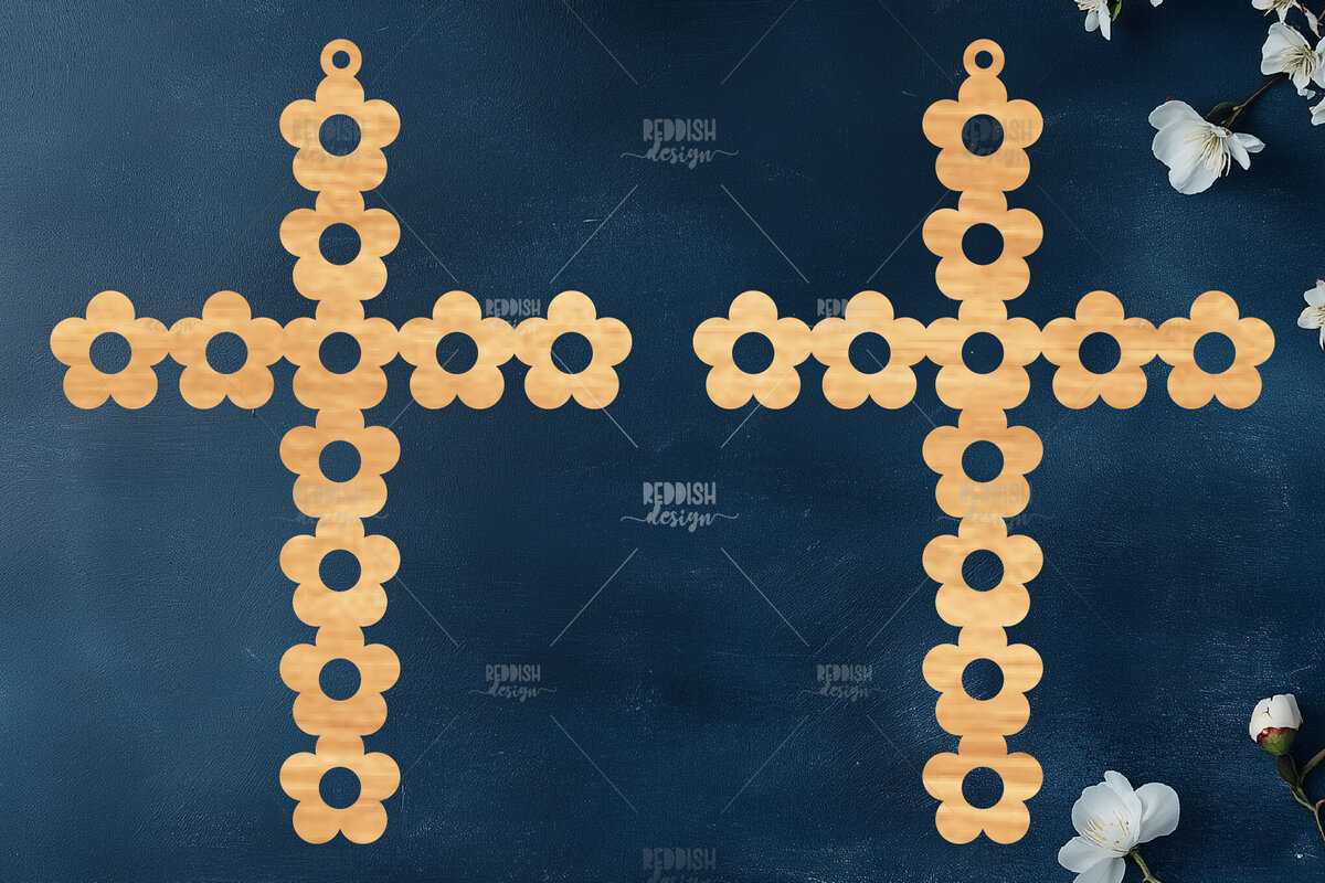 Intra απο ξύλο plywood  Χρώμα wenge 3mm-4mm πάχος - Σταυρωτά σκουλαρίκια Δίασταση 3x3 cm INTRAFABR-123188972