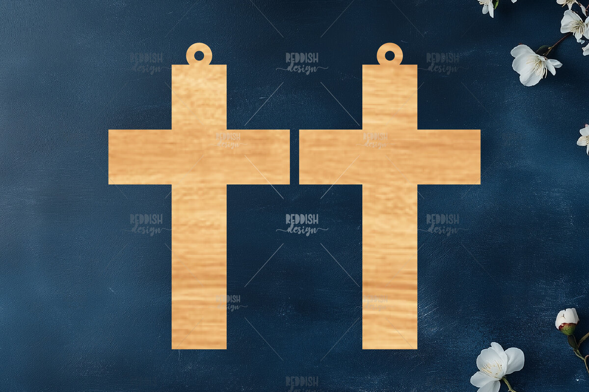 Intra απο ξύλο plywood  Χρώμα wenge 3mm-4mm πάχος - Σταυρωτά σκουλαρίκια Δίασταση 3x3 cm INTRAFABR-118684800