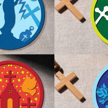 Intra απο ξύλο plywood  Χρώμα wenge 3mm-4mm πάχος - Πακέτο Nativity Cut Cross Sign Δίασταση 30x20 cm INTRAFABR-66393300 - Image 3