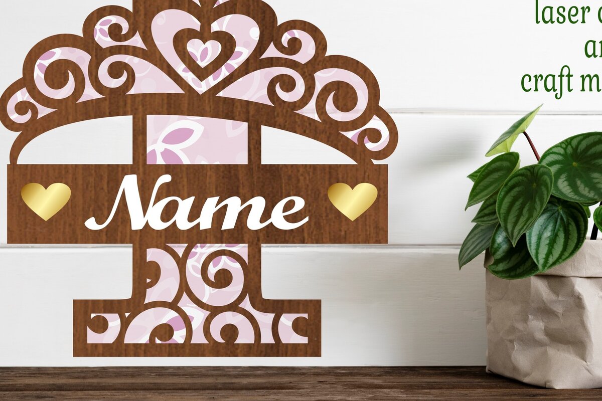 Intra απο ξύλο plywood  Χρώμα wenge 3mm-4mm πάχος - Crown Capital Monogram Letter I Δίασταση 30x20 cm INTRAFABR-47679348