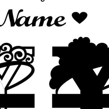 Intra απο ξύλο plywood  Χρώμα wenge 3mm-4mm πάχος - Μονόγραμμα με κεφαλαίο στέμμα Γράμμα Y Δίασταση 30x20 cm INTRAFABR-39482478 - Image 2