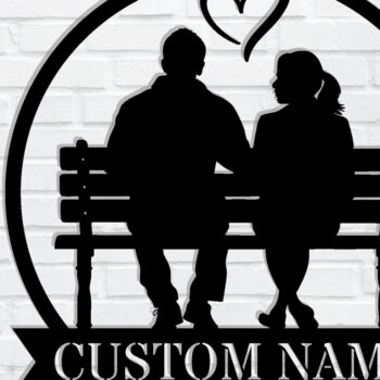 Intra απο ξύλο plywood  Χρώμα wenge 3mm-4mm πάχος - Προσαρμοσμένη πινακίδα ζευγαριού, Δίασταση 30x40 cm INTRAFABR-114633119 - Image 1