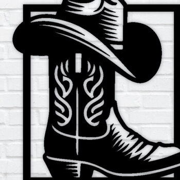 Intra απο ξύλο plywood  Χρώμα wenge 3mm-4mm πάχος - Προσαρμοσμένη πινακίδα για μπότες Cowboy & Cowgirl Δίασταση 30x40 cm INTRAFABR-120858424 - Image 1