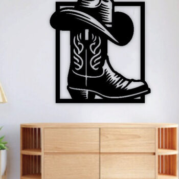 Intra απο ξύλο plywood  Χρώμα wenge 3mm-4mm πάχος - Προσαρμοσμένη πινακίδα για μπότες Cowboy & Cowgirl Δίασταση 30x40 cm INTRAFABR-120858424 - Image 3