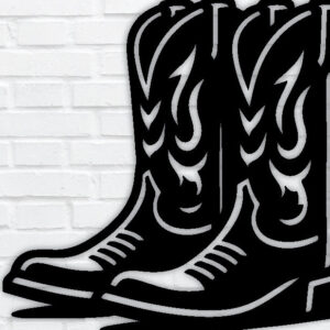 Intra απο ξύλο plywood  Χρώμα wenge 3mm-4mm πάχος - Προσαρμοσμένη πινακίδα για μπότες Cowboy & Cowgirl Δίασταση 30x40 cm INTRAFABR-98706765