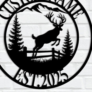 Intra απο ξύλο plywood  Χρώμα wenge 3mm-4mm πάχος - Προσαρμοσμένη πινακίδα ελαφιού Δίασταση 30x40 cm INTRAFABR-102378035 - Image 1