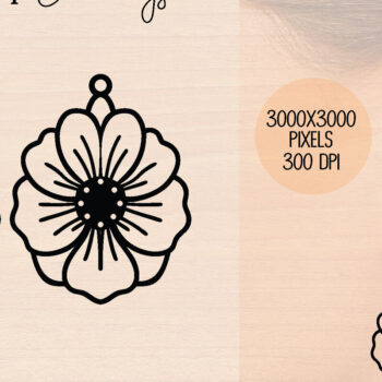 Intra απο ξύλο plywood  Χρώμα wenge 3mm-4mm πάχος - Προσαρμοσμένα σκουλαρίκια κομμένα με λέιζερ Δίασταση 3x3 cm INTRAFABR-97785407 - Image 5