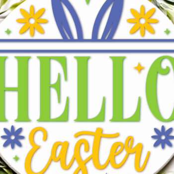 Intra απο ξύλο plywood  Χρώμα wenge 3mm-4mm πάχος - Προσαρμοσμένο σχέδιο πινακίδων για την ημέρα του Πάσχα Δίασταση 15x15 cm INTRAFABR-97785449 - Image 4