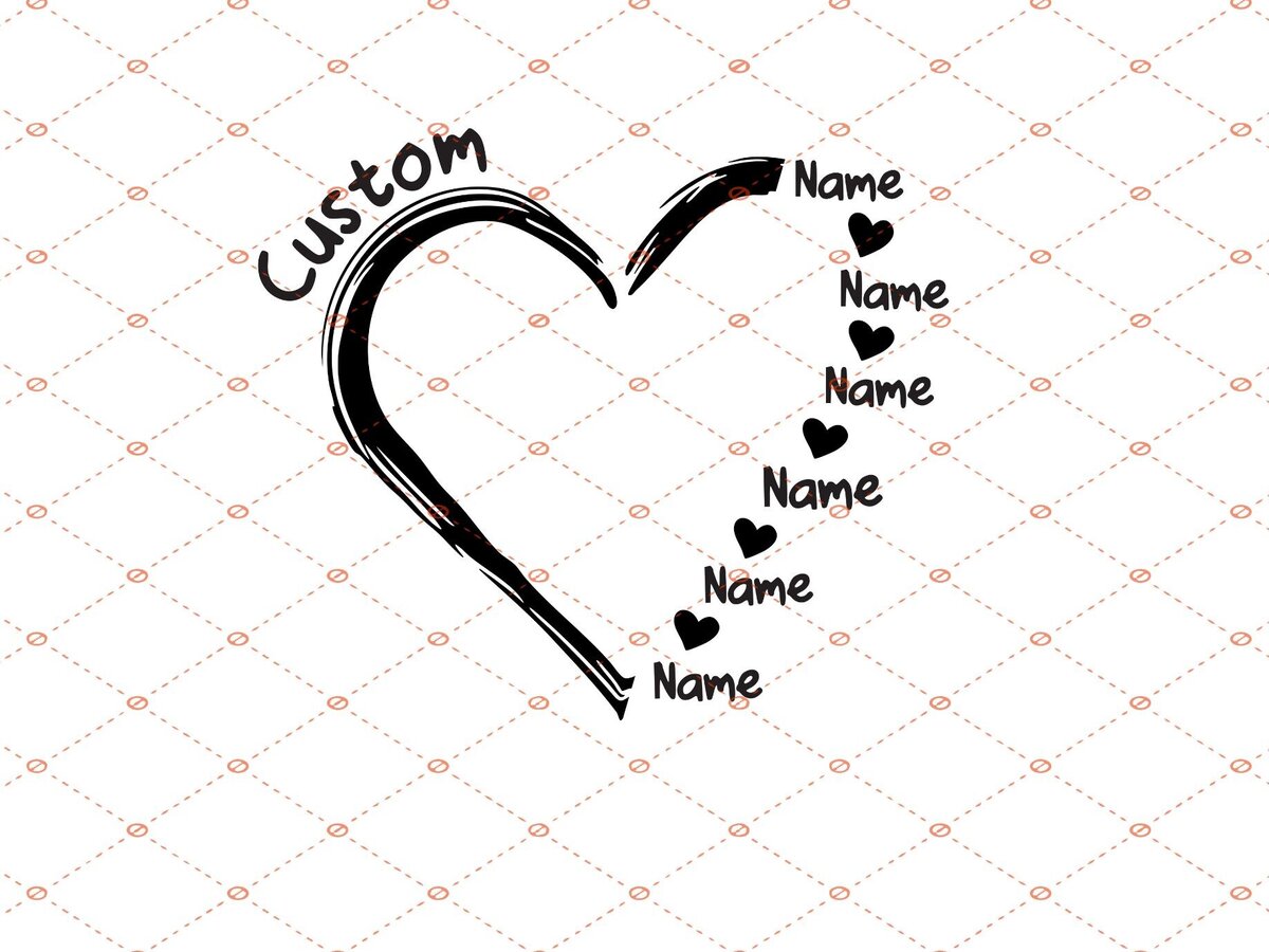 Intra απο ξύλο plywood  Χρώμα wenge 3mm-4mm πάχος - Custom Grandma, Mimi, Name Heart Δίασταση 40x50 cm INTRAFABR-118336322