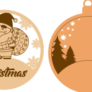 Intra απο ξύλο plywood  Χρώμα wenge 3mm-4mm πάχος - Προσαρμοσμένο όνομα Χριστουγεννιάτικο παιχνίδι, διακόσμηση σπιτιού Δίασταση 4x4 cm INTRAFABR-116493799 - Image 4