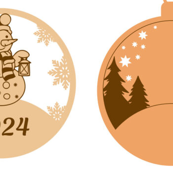 Intra απο ξύλο plywood  Χρώμα wenge 3mm-4mm πάχος - Προσαρμοσμένο όνομα Χριστουγεννιάτικο Παιχνίδι, Πολυστρωματικό Δίασταση 4x4 cm INTRAFABR-107783573 - Image 4