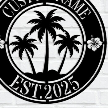 Intra απο ξύλο plywood  Χρώμα wenge 3mm-4mm πάχος - Εξατομικευμένο Tropical Patio Metal Δίασταση 30x40 cm INTRAFABR-88667994 - Image 1