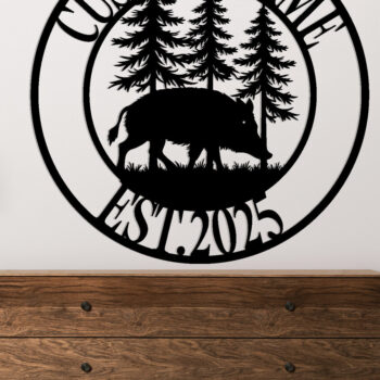 Intra απο ξύλο plywood  Χρώμα wenge 3mm-4mm πάχος - Προσαρμοσμένη πινακίδα Pig Δίασταση 30x40 cm INTRAFABR-86957078 - Image 2