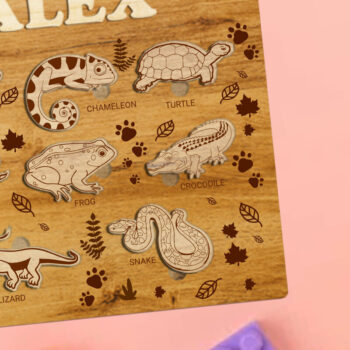 Intra απο ξύλο plywood  Χρώμα wenge 3mm-4mm πάχος - Προσαρμοσμένο παζλ για παιδιά, Πρότυπο με στρώσεις Δίασταση 11x12 cm INTRAFABR-88745536 - Image 2