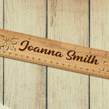 Intra απο ξύλο plywood Χρώμα wenge 3mm-4mm πάχος - Προσαρμοσμένο διακοσμημένο πρότυπο χάρακα Δίασταση 5x1 cm INTRAFABR-109747376 - Image 2