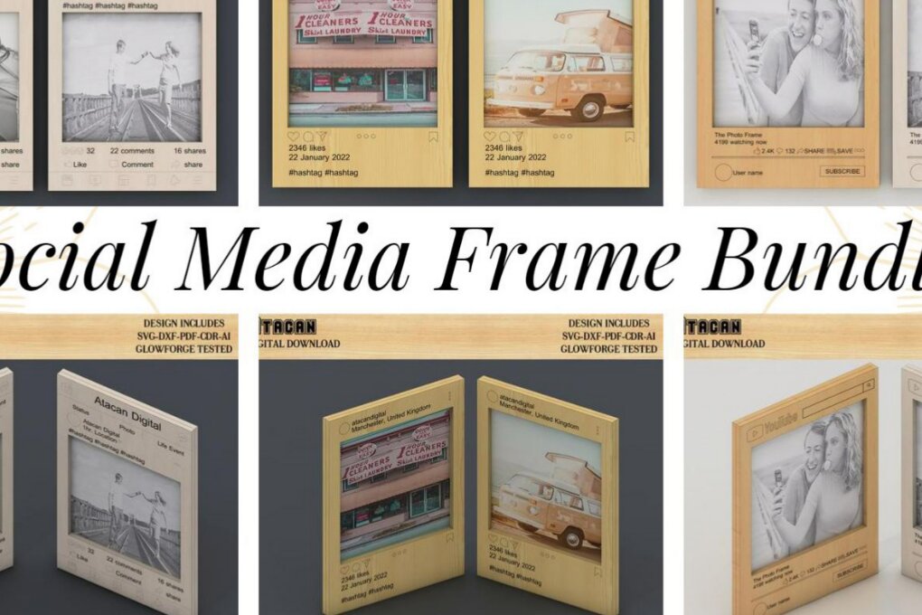 Intra απο ξύλο plywood  Χρώμα wenge 3mm-4mm πάχος - Προσαρμοσμένα σχέδια πλαισίων μέσων κοινωνικής δικτύωσης 110 Δίασταση 20x25 cm INTRAFABR-111369266