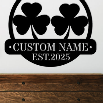 Intra απο ξύλο plywood  Χρώμα wenge 3mm-4mm πάχος - Προσαρμοσμένες ές επιγραφές St Patrick Δίασταση 30x40 cm INTRAFABR-109750977 - Image 2