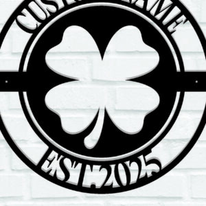 Intra απο ξύλο plywood  Χρώμα wenge 3mm-4mm πάχος - Προσαρμοσμένες ές επιγραφές St Patrick Δίασταση 30x40 cm INTRAFABR-112387091