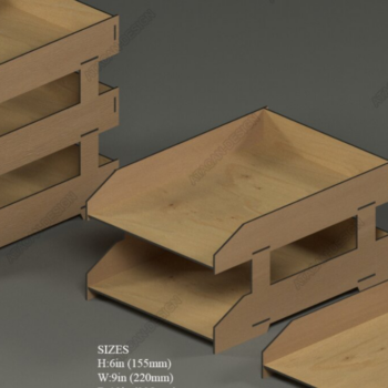 Intra απο ξύλο plywood  Χρώμα wenge 3mm-4mm πάχος - Προσαρμόσιμος δίσκος επιφάνειας εργασίας 068 Δίασταση 30x20 cm INTRAFABR-117655052 - Image 1