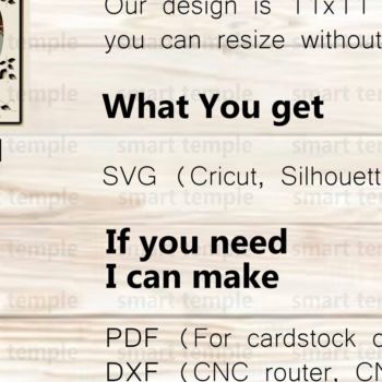 Intra απο ξύλο plywood  Χρώμα wenge 3mm-4mm πάχος - Προσαρμόσιμο Wedding Shadow Box Δίασταση 25x25 cm INTRAFABR-110796027 - Image 1