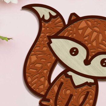 Intra απο ξύλο plywood  Χρώμα wenge 3mm-4mm πάχος - ΣΕΤ ΧΑΡΤΙΑΤΡΙΑ ΖΩΑ, Διακοσμητικά Πρότυπα Δίασταση 14x8 cm INTRAFABR-124681801 - Image 3