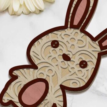 Intra απο ξύλο plywood  Χρώμα wenge 3mm-4mm πάχος - ΣΕΤ ΧΑΡΤΙΑΤΡΙΑ ΖΩΑ, Διακοσμητικά Πρότυπα Δίασταση 14x8 cm INTRAFABR-124681801 - Image 5