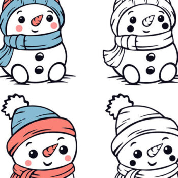 Intra απο ξύλο plywood  Χρώμα wenge 3mm-4mm πάχος - Χαριτωμένα χριστουγεννιάτικα σχέδια για μωρά χιονάνθρωπος Δίασταση 30x20 cm INTRAFABR-123388523 - Image 1