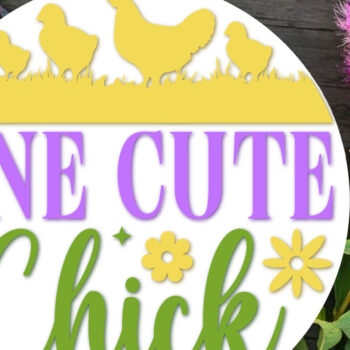 Intra απο ξύλο plywood Χρώμα wenge 3mm-4mm πάχος - Χαριτωμένο κοτόπουλο Πασχαλινό σχέδιο Δίασταση 4x4 cm INTRAFABR-31873860 - Image 3