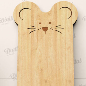 Intra απο ξύλο plywood Χρώμα wenge 3mm-4mm πάχος - Χαριτωμένα σανίδες κοπής Δέσμη κοπής με λέιζερ Δίασταση 30x20 cm INTRAFABR-102422679 - Image 7